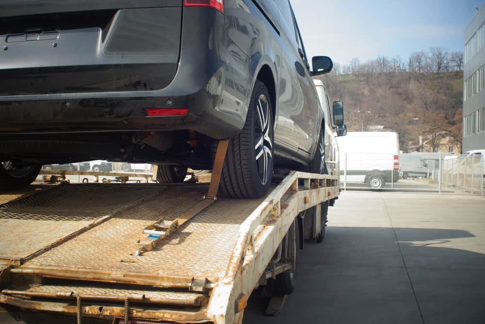 Towing Heavy Equipment