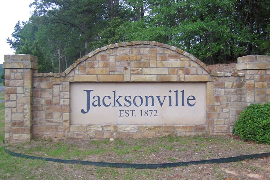 Jacksonville TX Sign